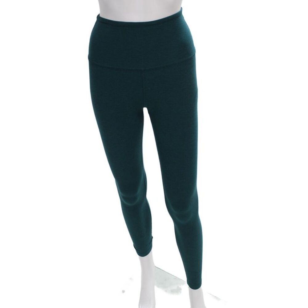 Beyond Yoga Women Green Ankle Leggings Nylon Blend Yoga Size XS
